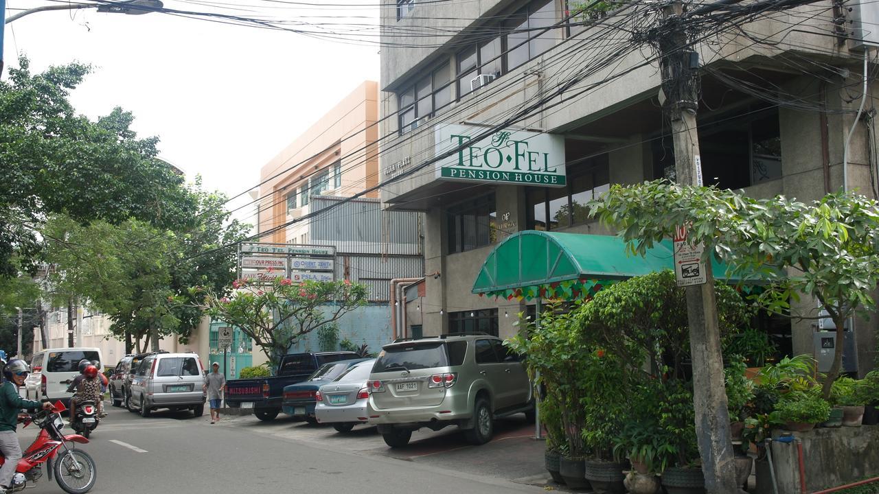 Teofel Pension House And Cafe Cebu Stadt Exterior foto